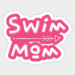 Swim Mom Sticker